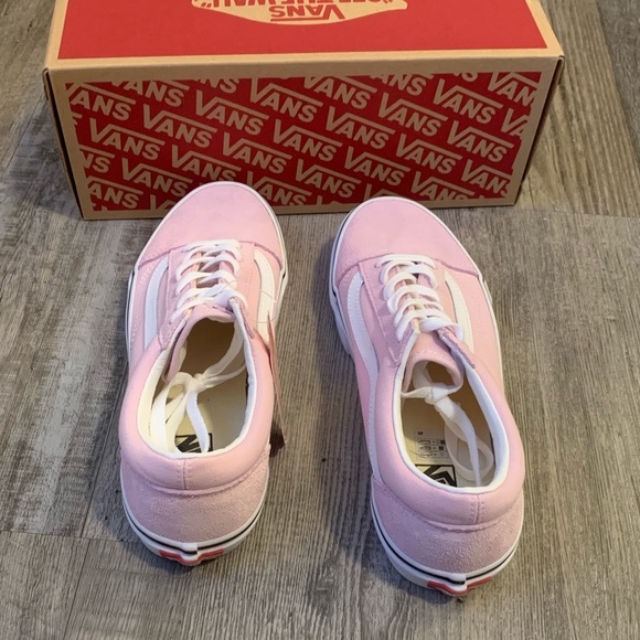 Vans old skool lilac snow and pink true white shoe - Picture 7 of 8